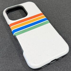 iPhone 16 Pro Magsafe Case - Casely Rainbow Stripes Color Block